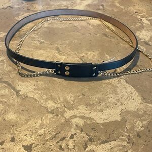 Gold chain belt